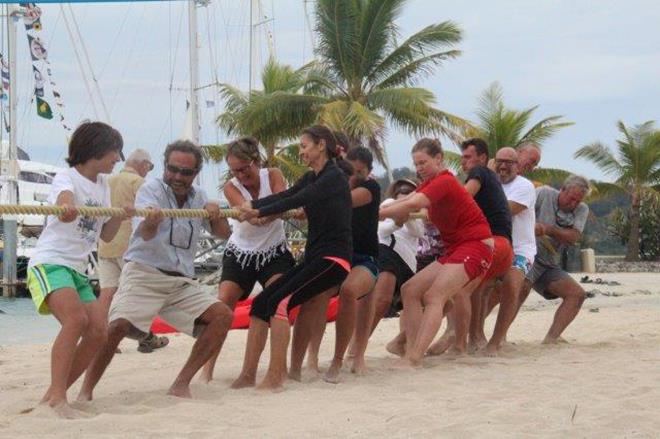 World ARC fleet rallies together at the Musket Cove Yacht Club and Resort - photo © World Cruising