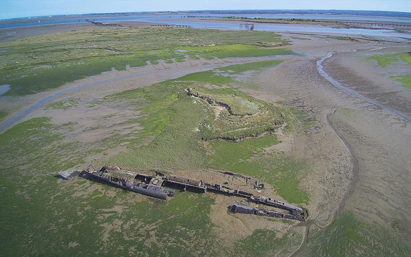 U-boat shipwreck in England photo copyright Haye Kesteloo taken at  and featuring the Cruising Yacht class