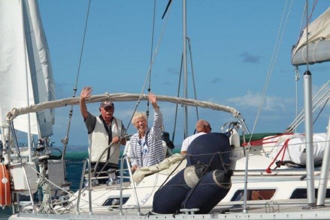 2018-19 World ARC fleet depart Fiji photo copyright World Cruising taken at  and featuring the Cruising Yacht class