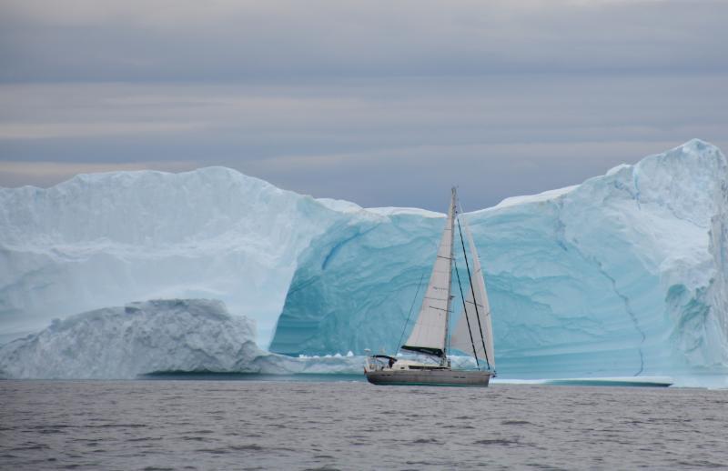 Aventura, is a 13.50m aluminium yacht incorporating some unique features never seen in a yacht of this type before, pictured here in the Northwest Passage photo copyright The Cruising Association taken at Royal Harwich Yacht Club and featuring the Cruising Yacht class