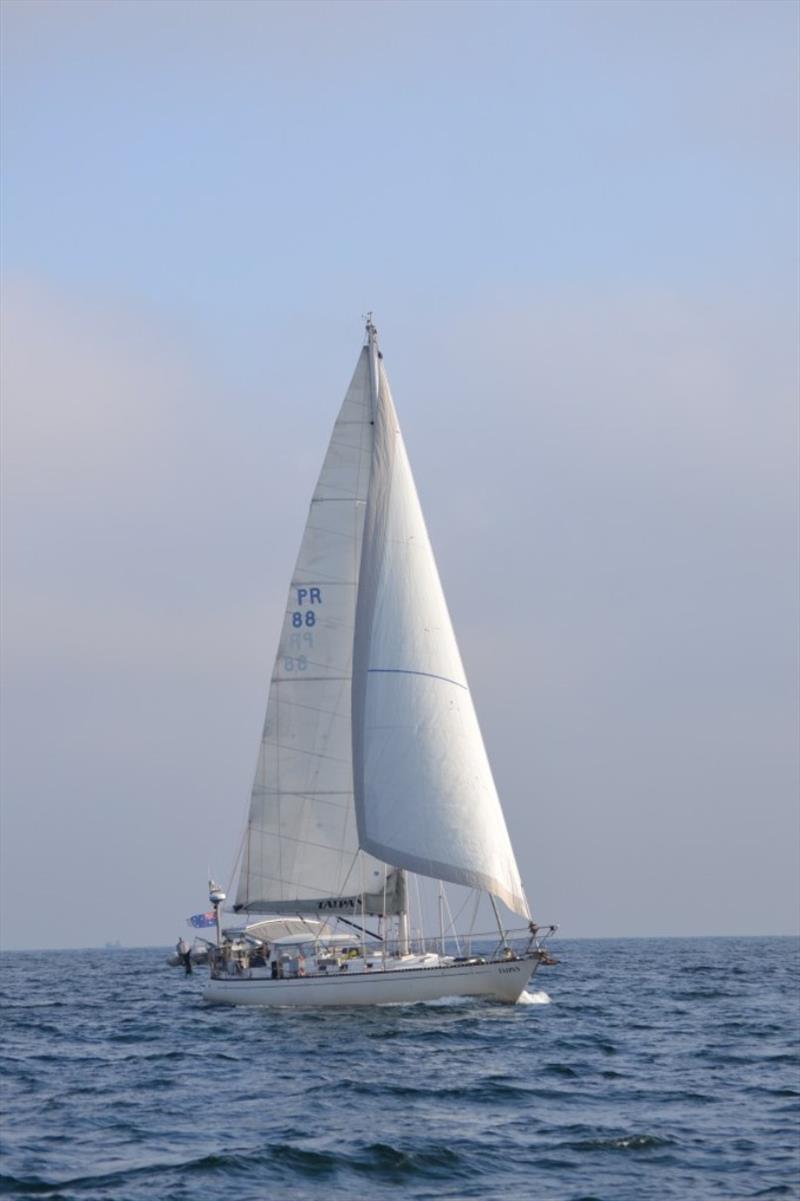 Taipan under sail from Ile Houat to Ile d'Yeu photo copyright SV Red Roo taken at  and featuring the Cruising Yacht class