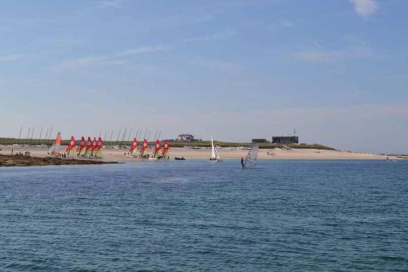 Sailing School Boats Iles de Glenan photo copyright SV Red Roo taken at  and featuring the Cruising Yacht class