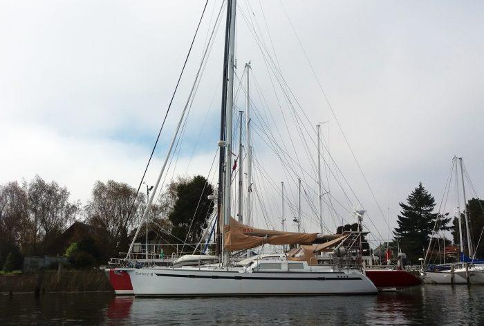 At the dock photo copyright Laurence Roberts and Mary Anne Unrau taken at  and featuring the Cruising Yacht class