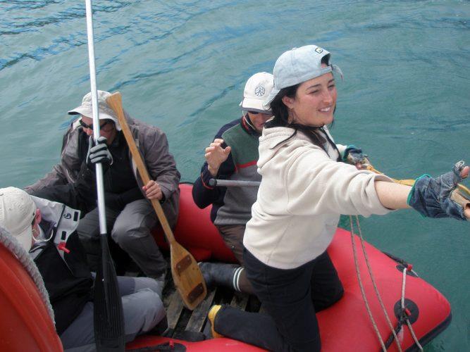 Argentinian Marine Biologists - Top spots in Patagonia photo copyright Laurence Roberts and Mary Anne Unrau taken at  and featuring the Cruising Yacht class