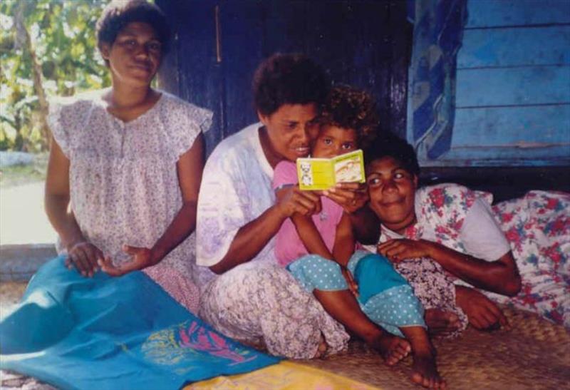 Fijian villagers photo copyright Hugh & Heather Bacon taken at  and featuring the Cruising Yacht class