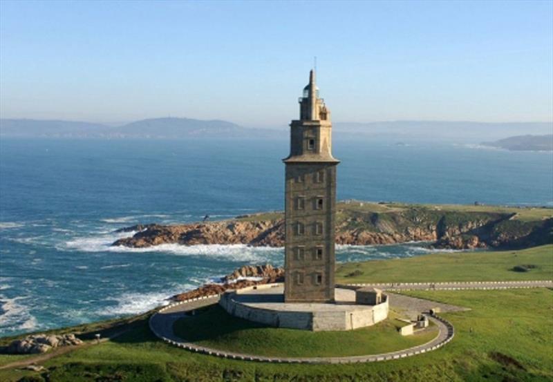 Tower of Hercules photo copyright SV Red Roo taken at  and featuring the Cruising Yacht class