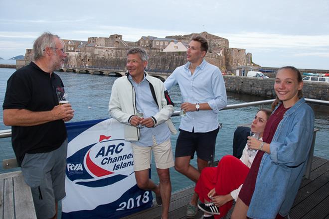 2018 ARC Channel Islands - Leg 1 - Charles, Sun Kosi with Marcus, Martjn, Appoline and Celeste, Eclipse photo copyright World Cruising taken at  and featuring the Cruising Yacht class