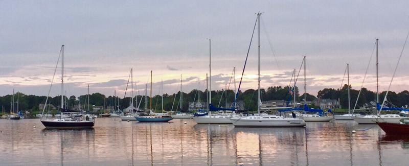 Old Saybrook Harbor - photo © SV Crystal Blues