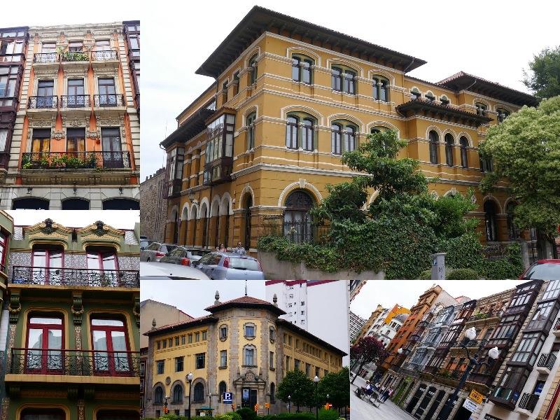 Gijon. Lovely balconys - photo © SV Taipan