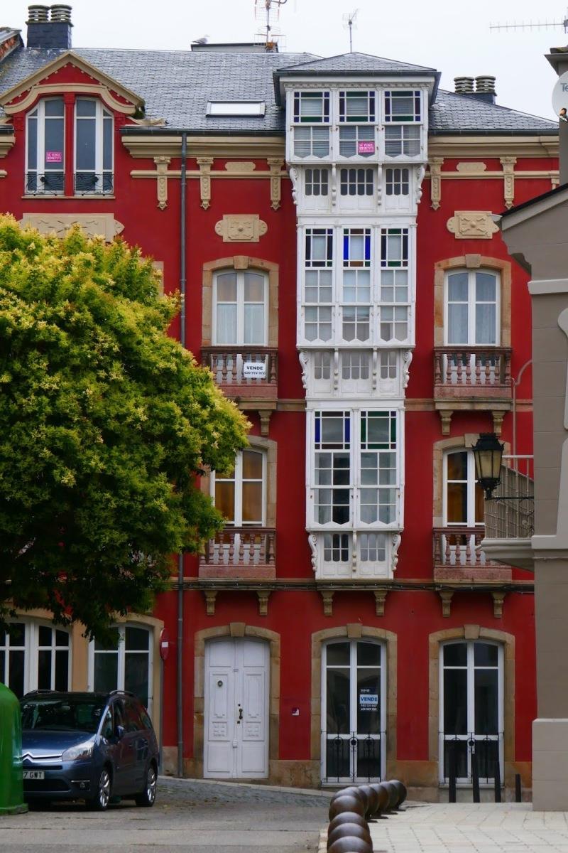 Gijon. Lovely balconys - photo © SV Taipan