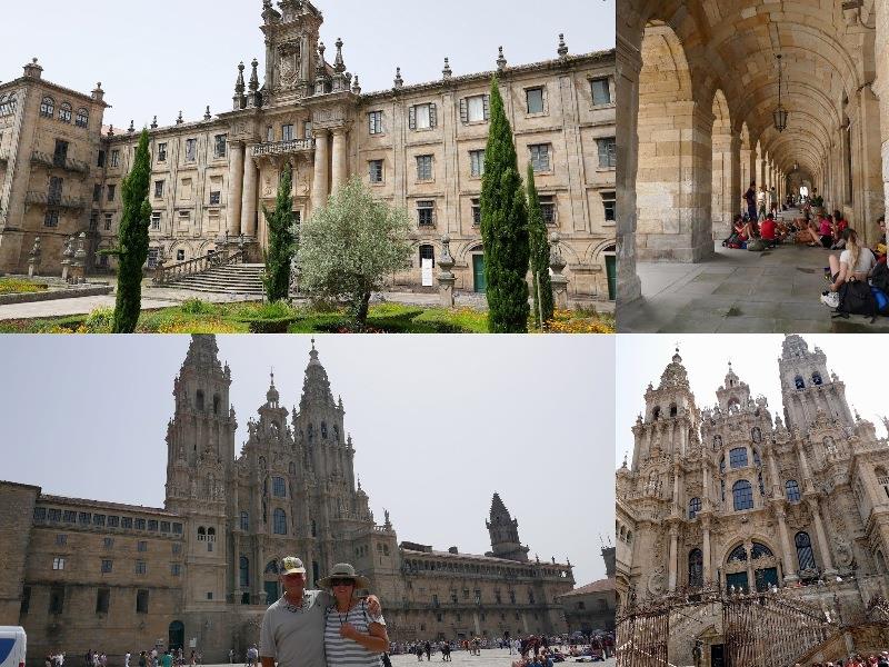 Pilgrims in Santiago de Compostela - photo © SV Taipan