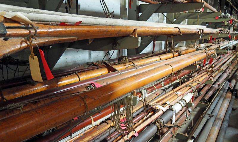 A massive collection of spars - photo © SV Crystal Blues