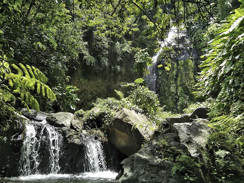 The upper falls - photo © Mission Ocean