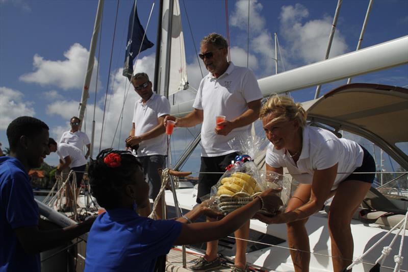 ARC  14 StLucia Berthing T and T photo copyright World Cruising taken at  and featuring the Cruising Yacht class