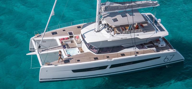The new Fountaine Pajot Alegria 67 - photo © Multihull Solutions