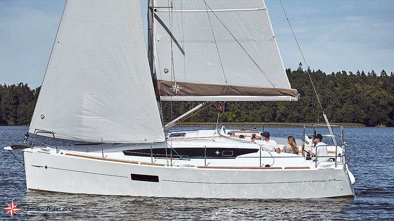 The new Jeanneau Sun Odyssey 319 under sail photo copyright Jeanneau taken at  and featuring the Cruising Yacht class