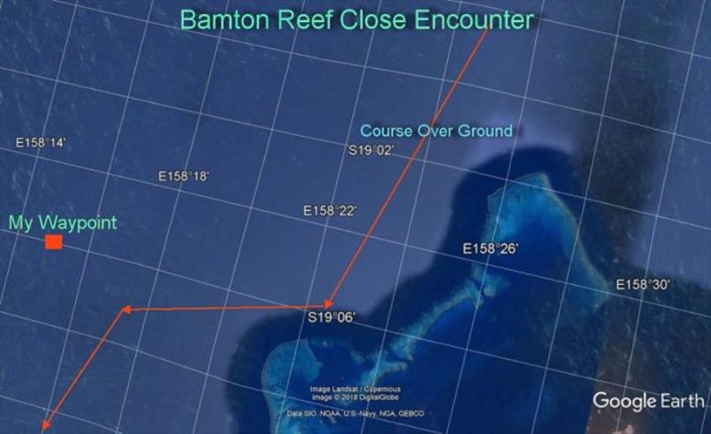 Bamton Reef close encounter - photo © Hugh & Heather Bacon