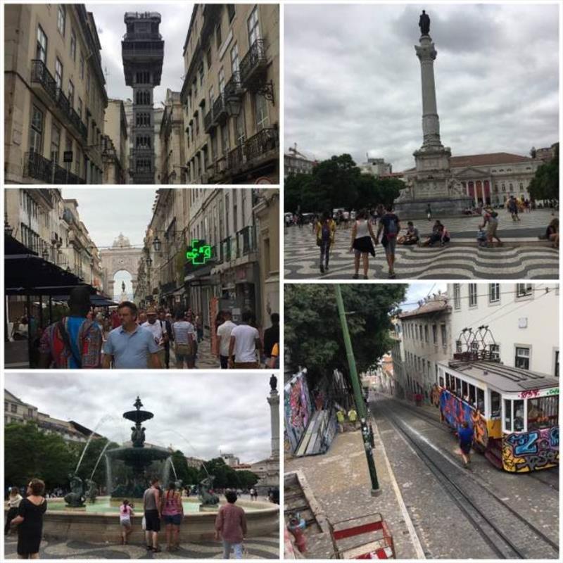 Lisbon Street Scenes photo copyright SV Red Roo taken at  and featuring the Cruising Yacht class