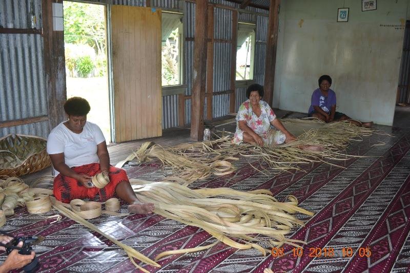 Making mats - photo © Andrew and Clare / Freedom and Adventure