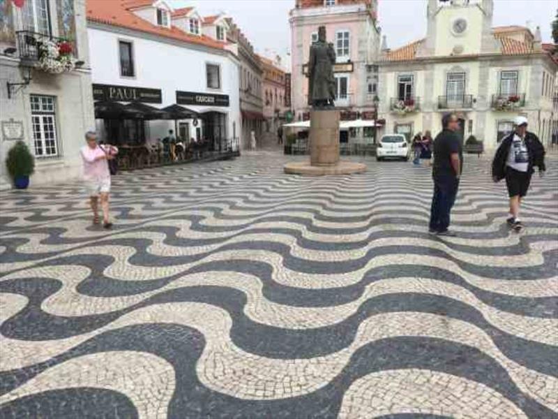 Portuguese Pavers - Cascais - photo © SV Red Roo