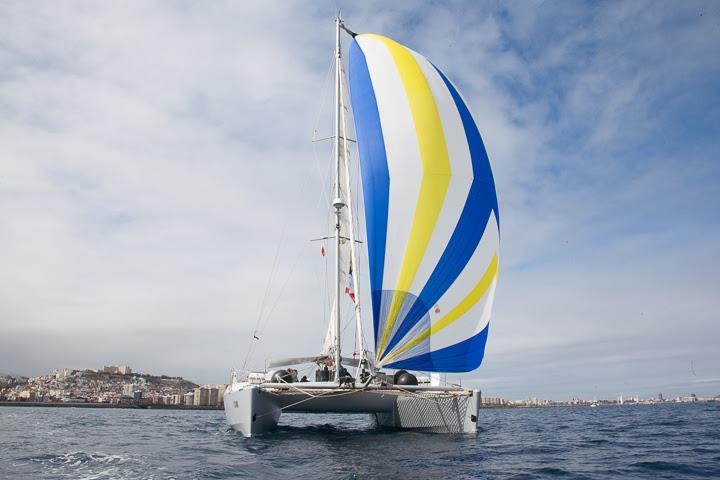 Tonia (DEU) Advantage 44 sets off for Mindelo - 2018 ARC  St Vincent  - photo © World Cruising Club / Clare Pengelly