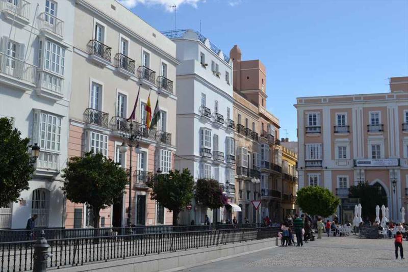 The streets of Cadiz photo copyright SV Red Roo taken at  and featuring the Cruising Yacht class