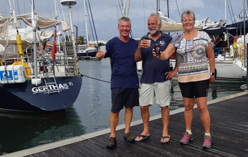 ARC  2018 - Gertha 5 Crew photo copyright World Cruising taken at  and featuring the Cruising Yacht class