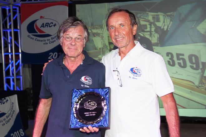 2018 ARC  - Prize-giving - Spirit of ARC  Orion - photo © World Cruising