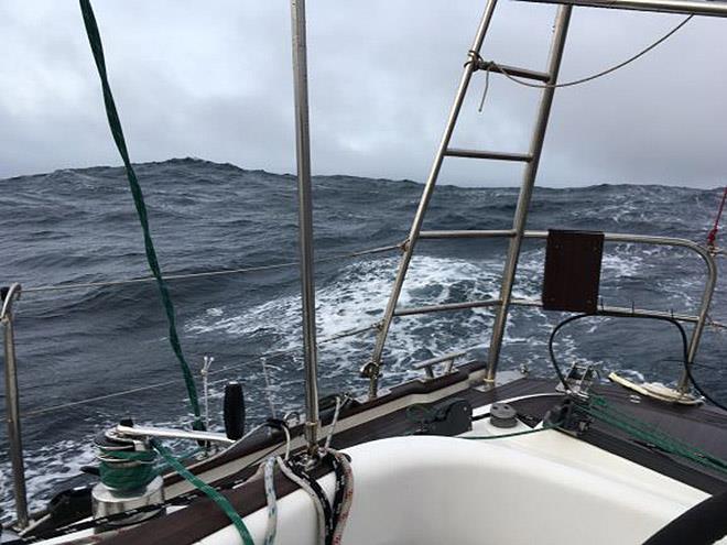 S/V Nereida sails around the world - Day 72 - Jeanne Socrates underway again photo copyright Jeanne Socrates taken at  and featuring the Cruising Yacht class