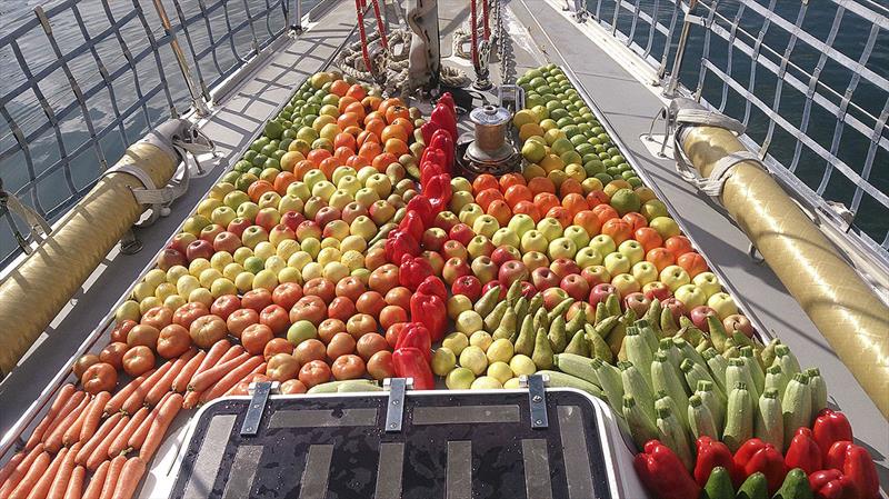 Fruit preserving first class sailing - Fruit before ARC Rally - photo © Xan Phillips