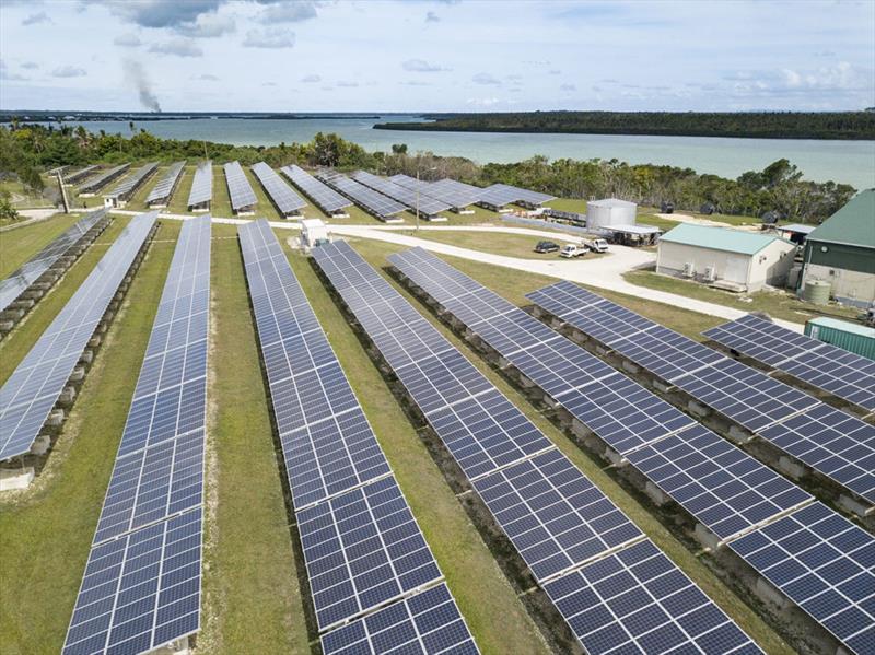 Popua solar farm - Race for Water photo copyright Peter Charaf taken at  and featuring the Cruising Yacht class