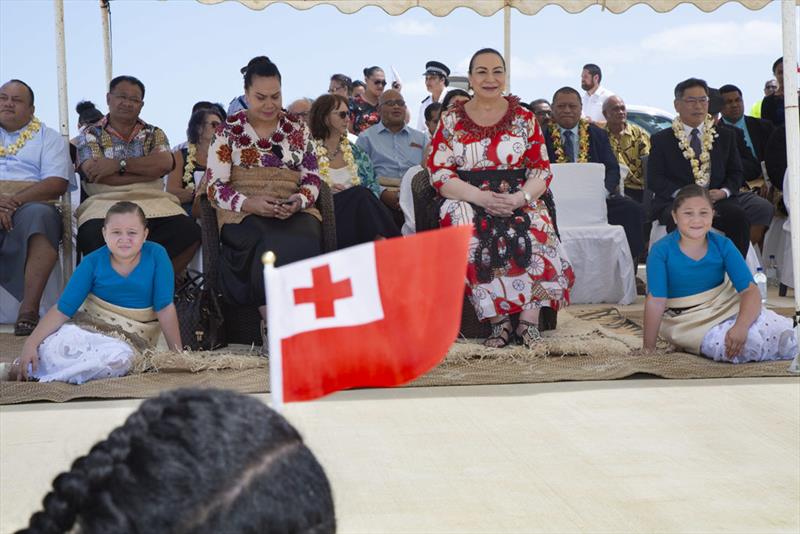 HRH Princess Salote Mafileo Pilolevu Tuita and her daughter Frederica Fatafehi O Lapaha Tuita  - Race for Water photo copyright Peter Charaf taken at  and featuring the Cruising Yacht class