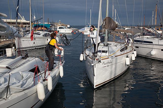 ARC Channel Islands - Arriving St Peter Port - Moonshadow photo copyright World Cruising taken at  and featuring the Cruising Yacht class