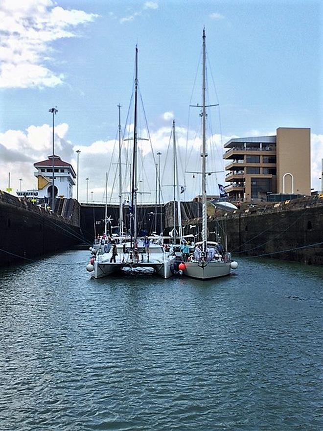 World ARC 2019-20  - Lock photo copyright World Cruising taken at  and featuring the Cruising Yacht class