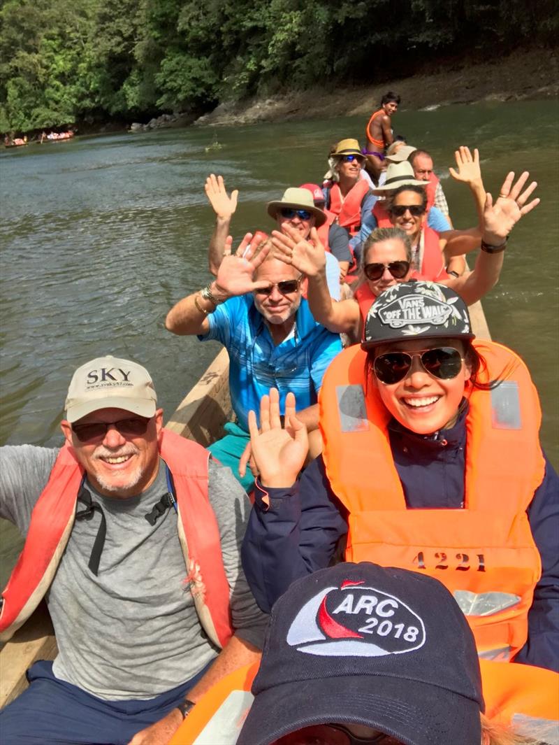 World ARC 2019-20 - Embera Village photo copyright World Cruising taken at  and featuring the Cruising Yacht class