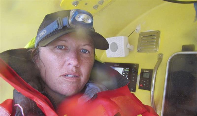 Exhausted after a storm during the Round Antarctica saga - photo © Lisa Blair