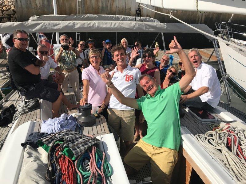 ARC Europe 2019 - Mad Monkey crew - photo © World Cruising