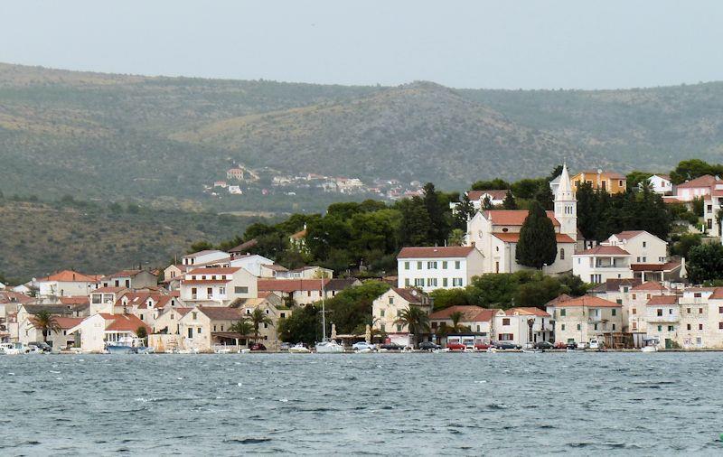 Cruising in Croatia - Rogoznica town - photo © Liz Potter