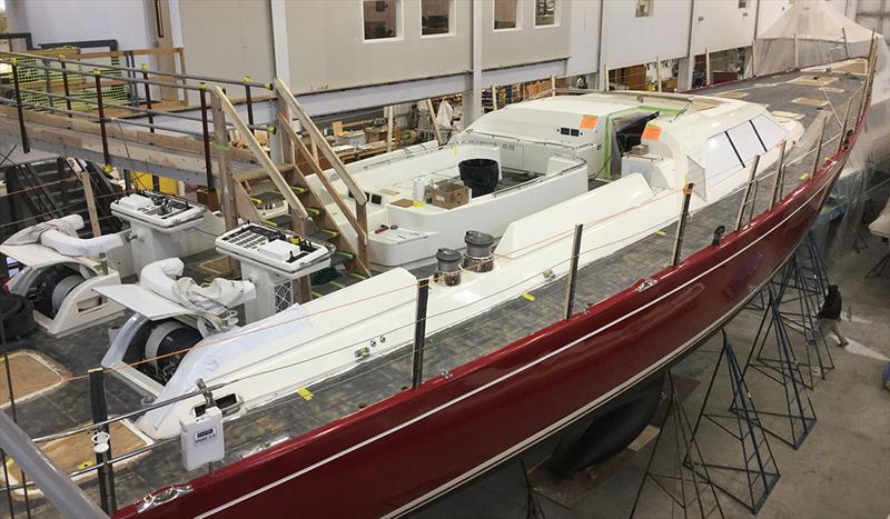 Red Sky - photo © Lyman-Morse Boatbuilding