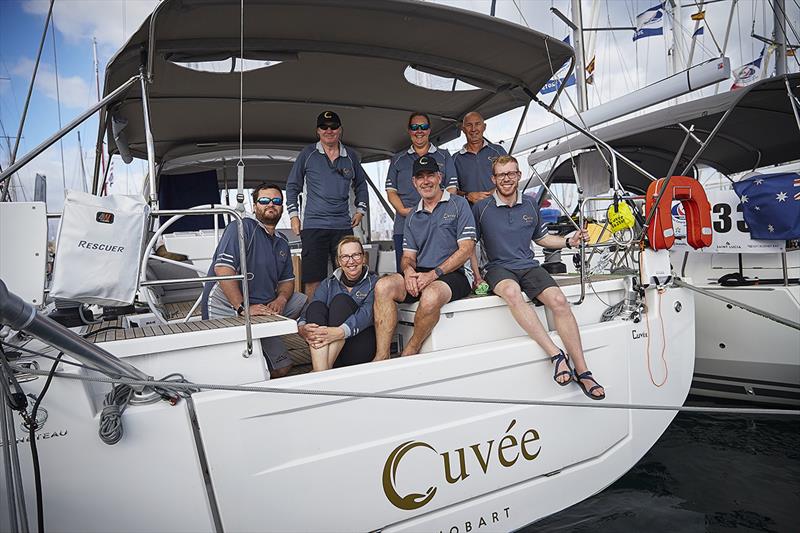 ARC  Rally yacht ‘Cuvee' with skipper Rob Greenwell and his Tasmanian photo copyright World Cruising Club / James Mitchell taken at  and featuring the Cruising Yacht class