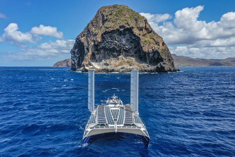 Arrival of Energy Observer in Martinique photo copyright Energy Observer Productions - George Conty taken at  and featuring the Cruising Yacht class