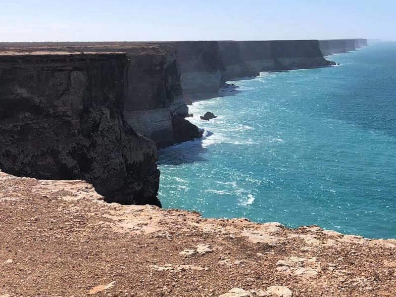 Stunning cliffs photo copyright Jeanne Socrates taken at  and featuring the Cruising Yacht class