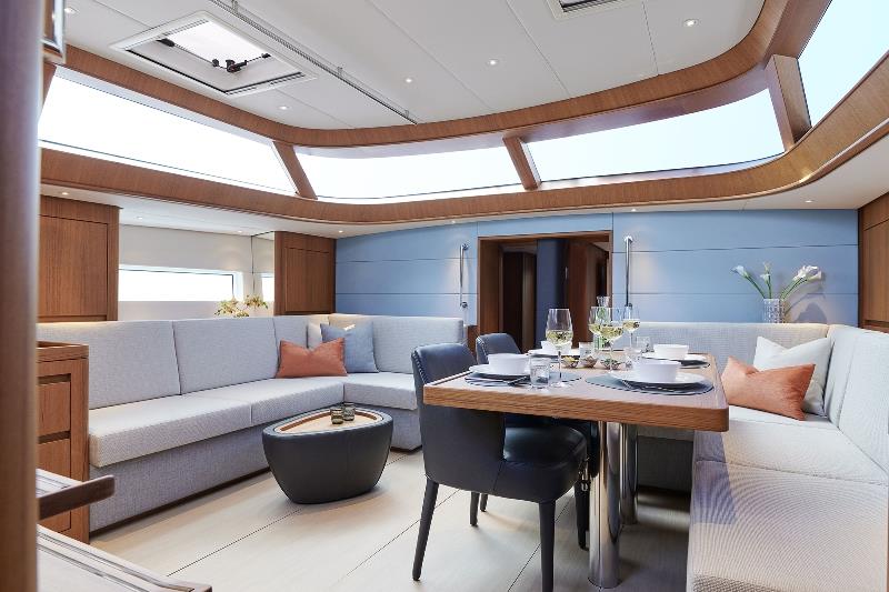 Contest 59CS interior saloon photo copyright Contest Yachts taken at  and featuring the Cruising Yacht class