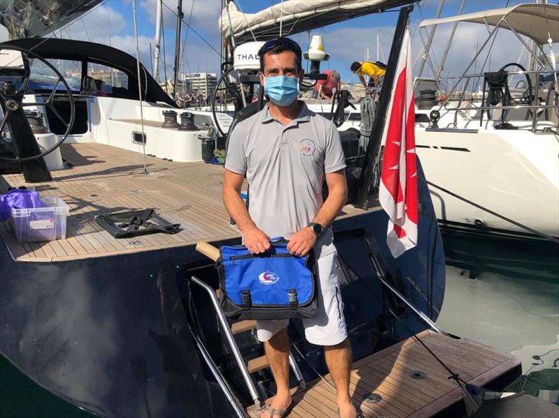 Peter Perenyi, boat captain on Marten 68 Cassiopeia photo copyright World Cruising taken at  and featuring the Cruising Yacht class