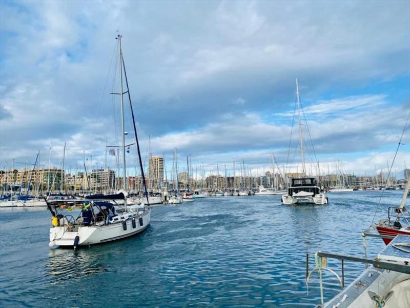 Departure of Clementine and Site Office - Viking Explorers Rally photo copyright Viking Explorers Rally taken at  and featuring the Cruising Yacht class