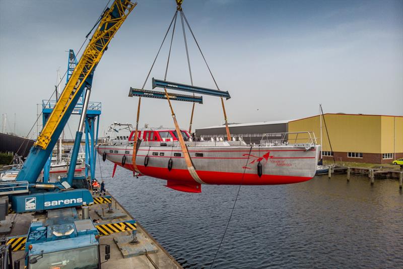 New Pelagic 77 Vinson of Antarctica launched at KM Yachtbuilders photo copyright Sand People taken at  and featuring the Cruising Yacht class