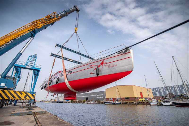 New Pelagic 77 Vinson of Antarctica launched at KM Yachtbuilders photo copyright Sand People taken at  and featuring the Cruising Yacht class