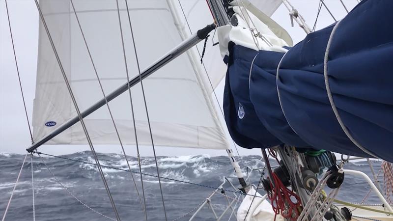 Moli sailing in Southern Ocean conditions photo copyright Randall Reeves taken at New York Yacht Club and featuring the Cruising Yacht class