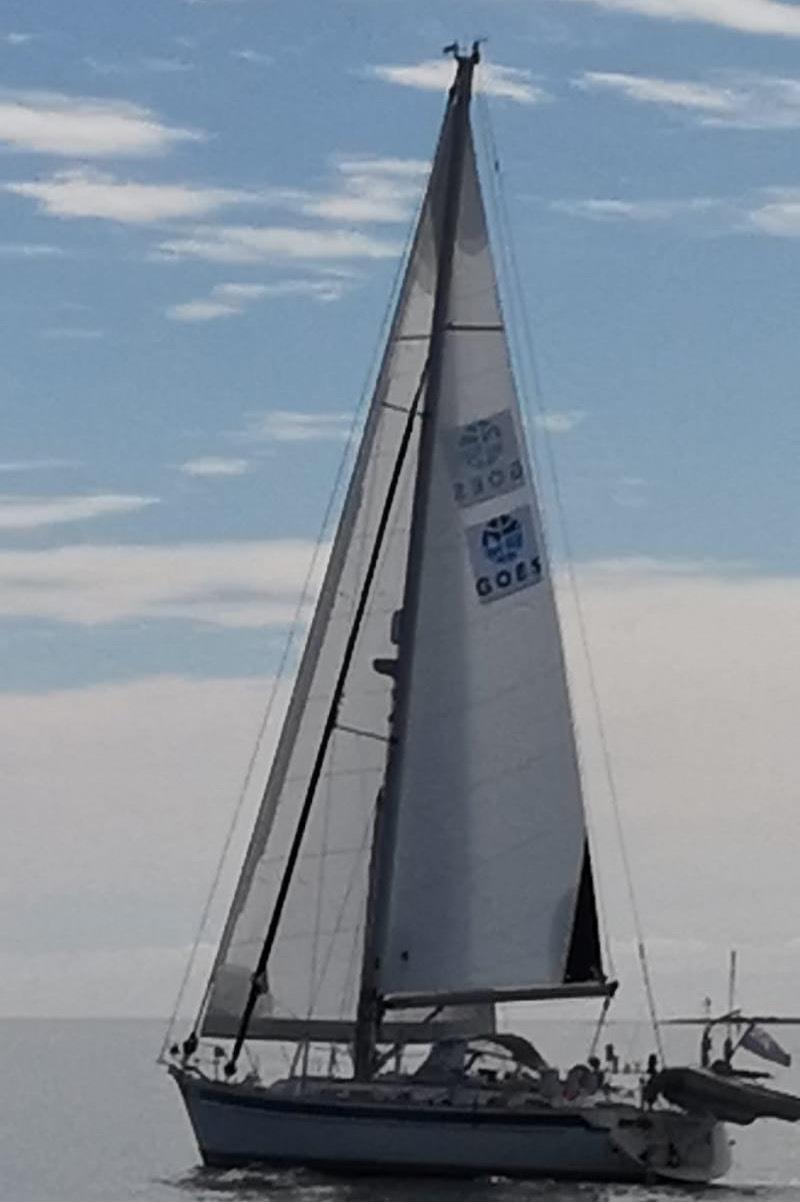 GOES Research yacht 'Copepod' sailing down to the Algarve and testing the best water sampling and analysis methods photo copyright GOES Foundation taken at  and featuring the Cruising Yacht class