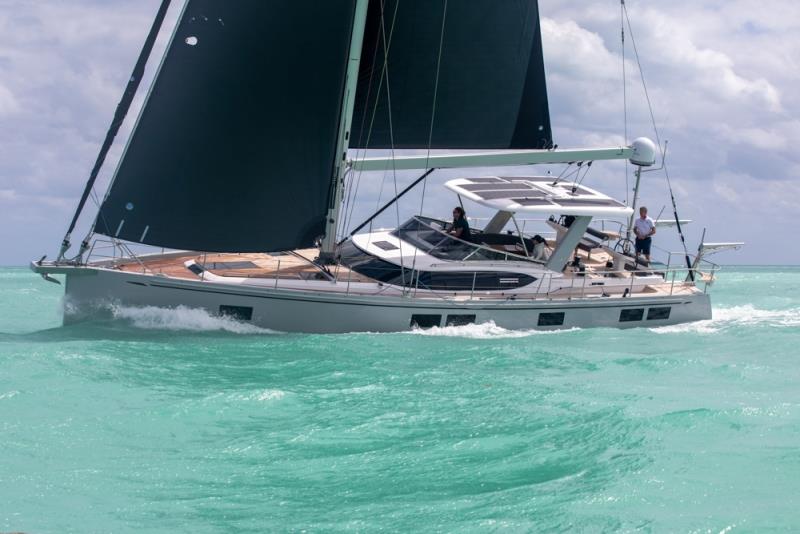 Hylas H57 photo copyright Billy Black taken at  and featuring the Cruising Yacht class
